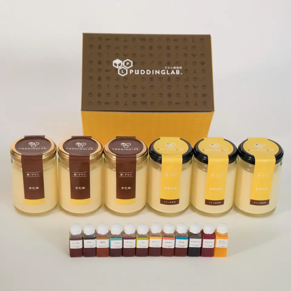 真・プリン2種食べ比べセット6個入り_0