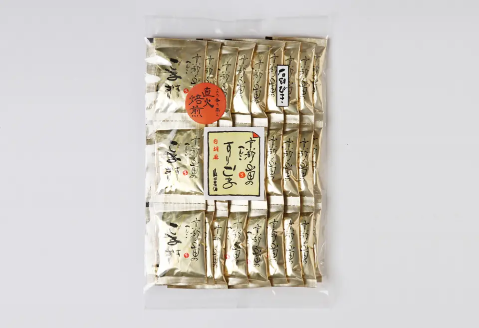 石臼挽きすりごま小袋（白）3g×27袋_0