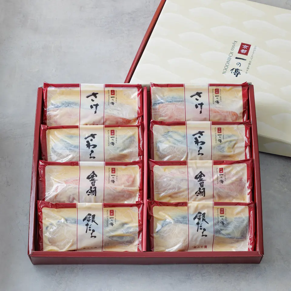 「貴船」4種8切入 蔵みそ漬 詰合せ[K-8]_0