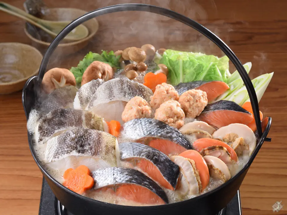 北海道の郷土料理！石狩鍋セット＜4～5人前＞_0
