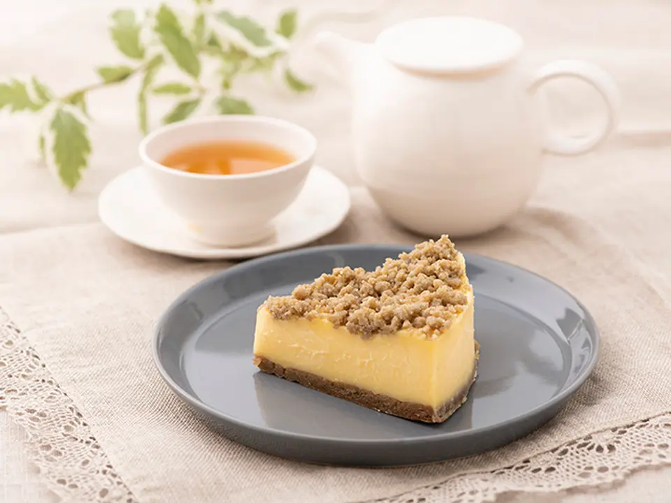 そば粉のザクザク チーズケーキ_0