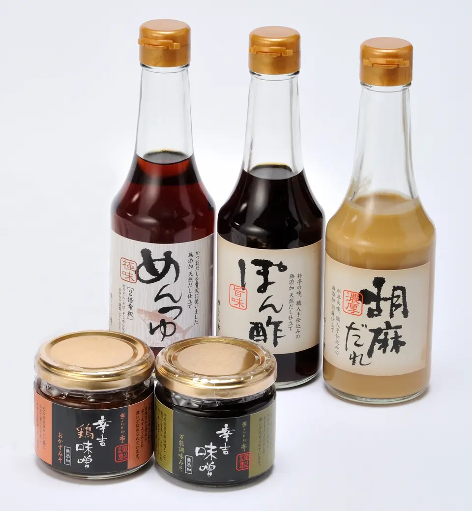 きらら亭手仕込み特製調味料セット KI-074B_0