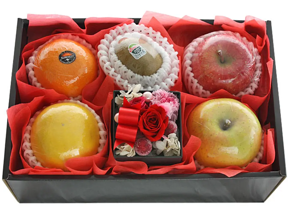 お花とフルーツセット_0