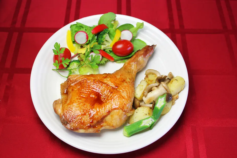 水郷どりローストチキンもも蒸し焼き（3本入）_0