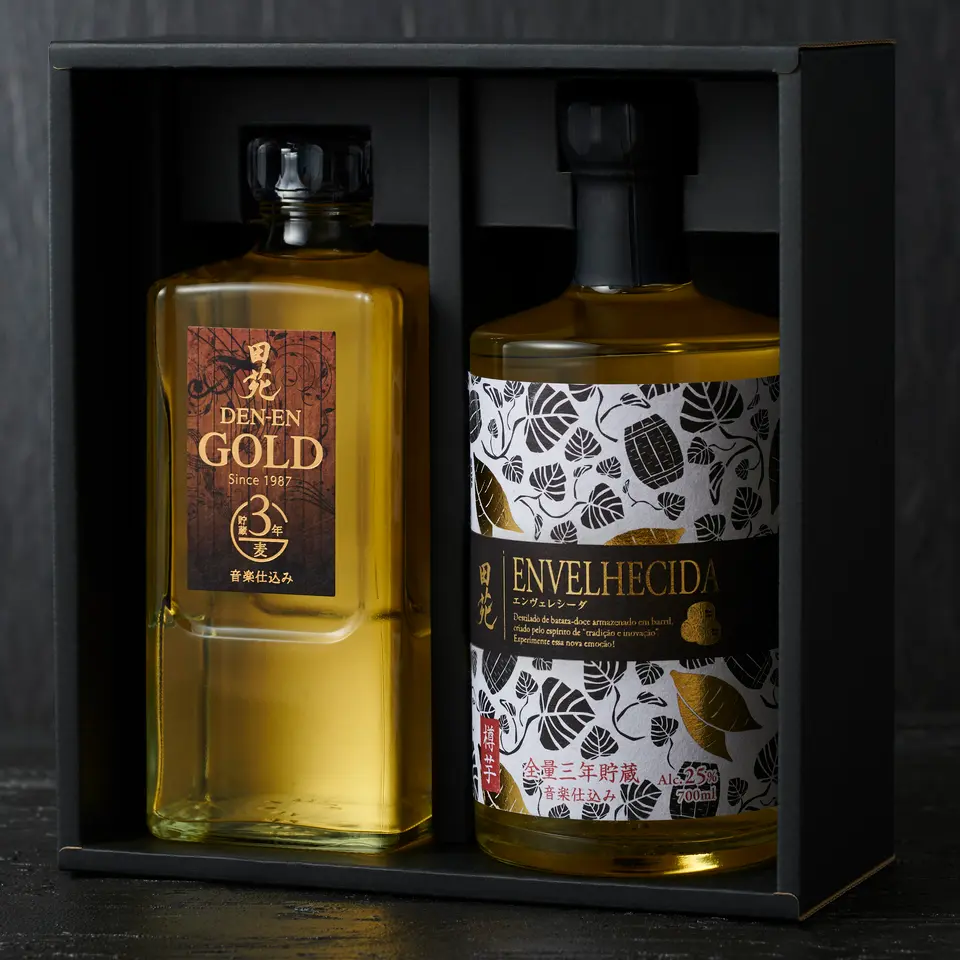 田苑 ゴールド&ENVELHECIDA（焼酎）_0