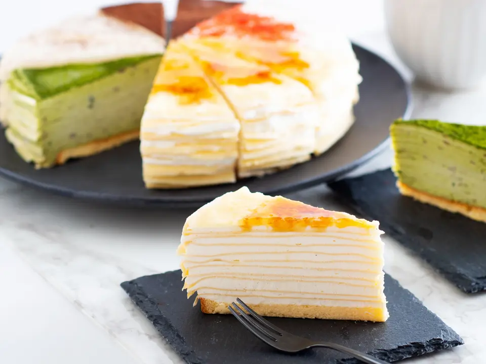 もっちり食感の手作りミルクレープ5種食べ比べセット 12個入り_3