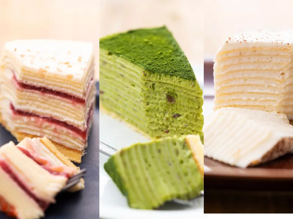 もっちり食感の手作りミルクレープ5種食べ比べセット 12個入り_2