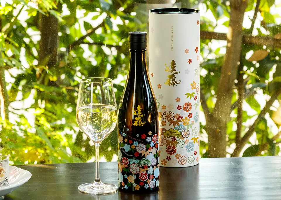 遠藤 PRMIUM FLOWER プレミアムフラワー 純米大吟醸 720ml_0