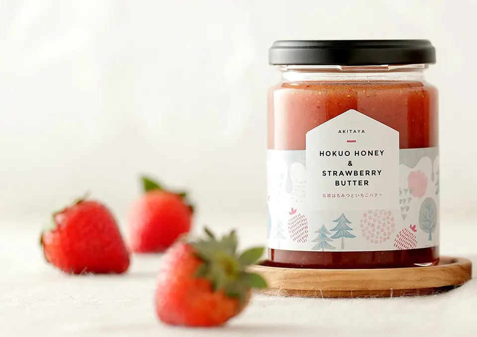北欧はちみつといちごバター_0