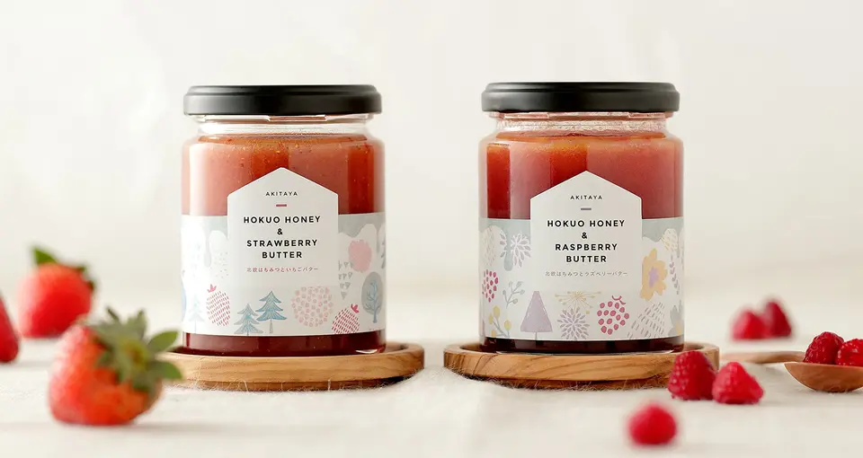 北欧はちみつとラズベリーバター_0