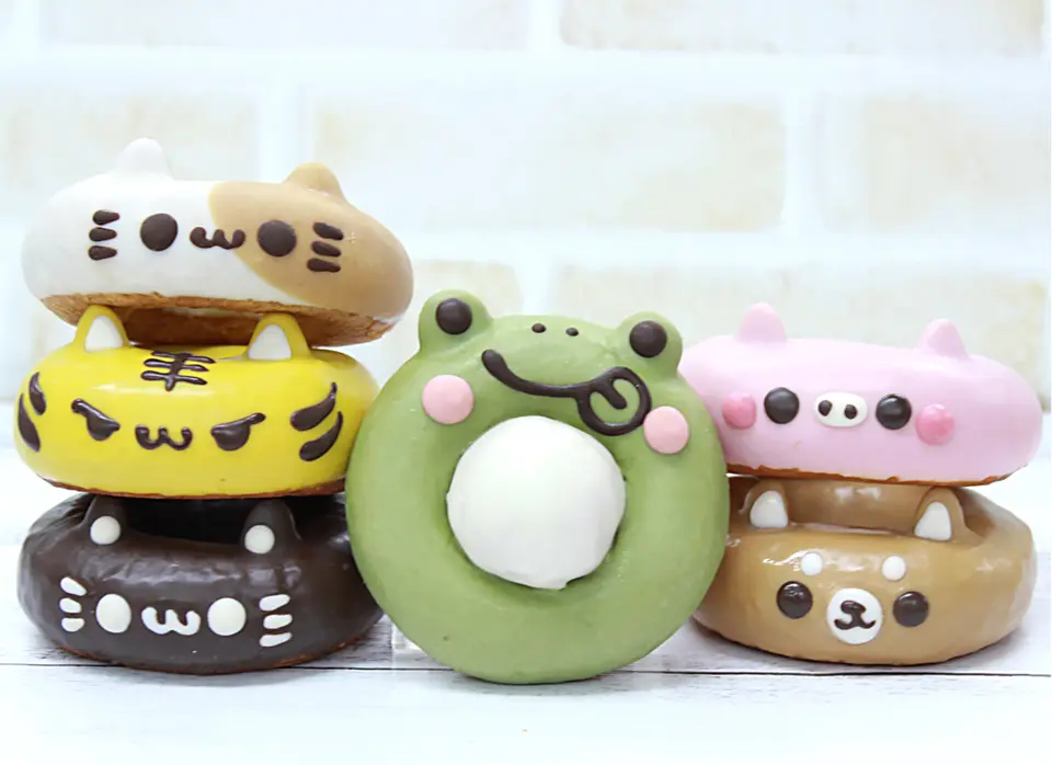 人気アニマルドーナツセット_0