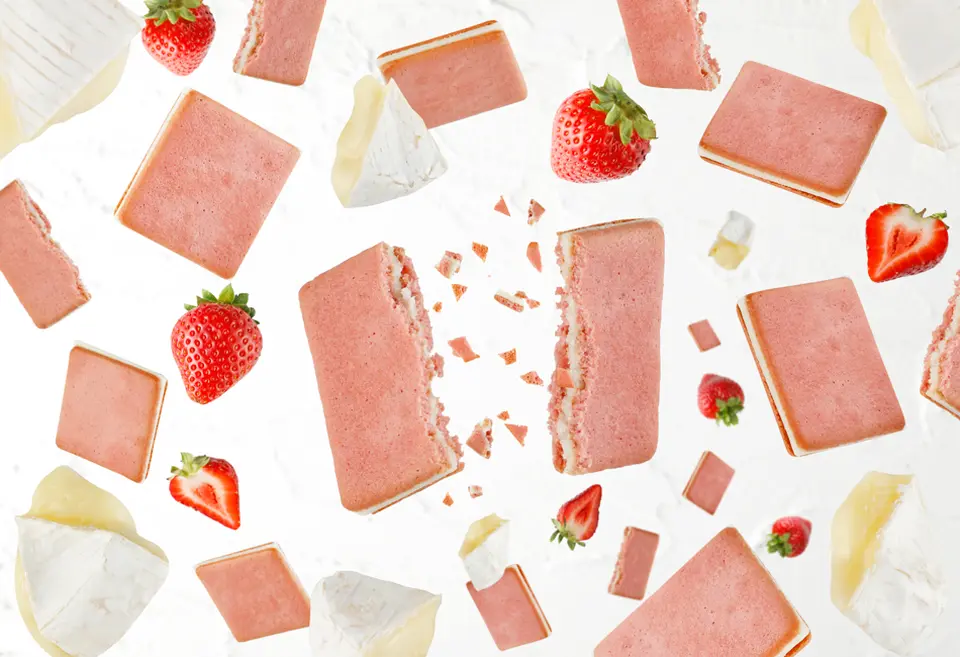 フランセ　フランセビスキュイ（ストロベリー＆カマンベール）18枚入り_0