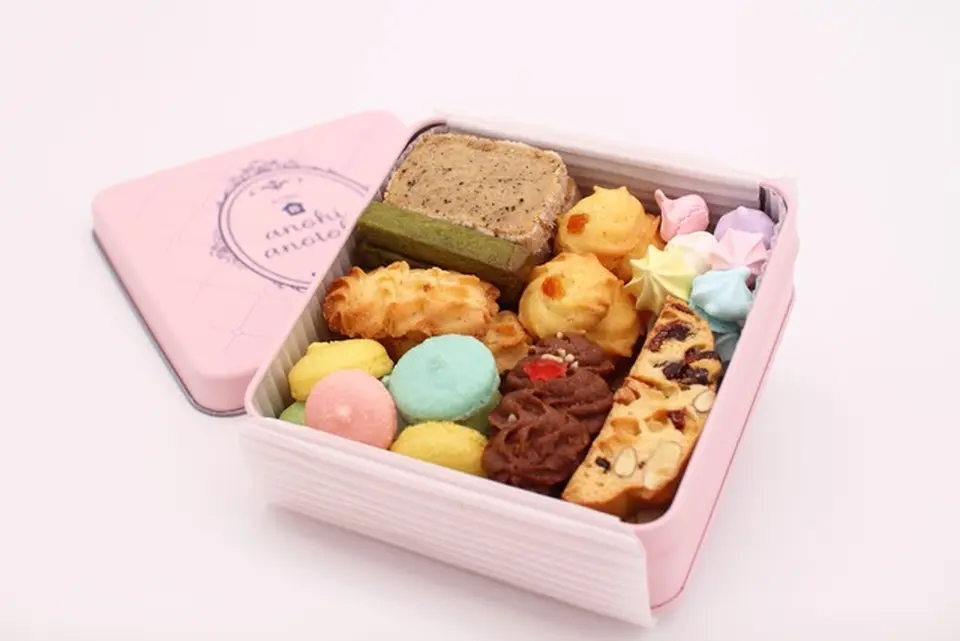 アノヒアノトキオリジナルクッキー缶 8種入り_0