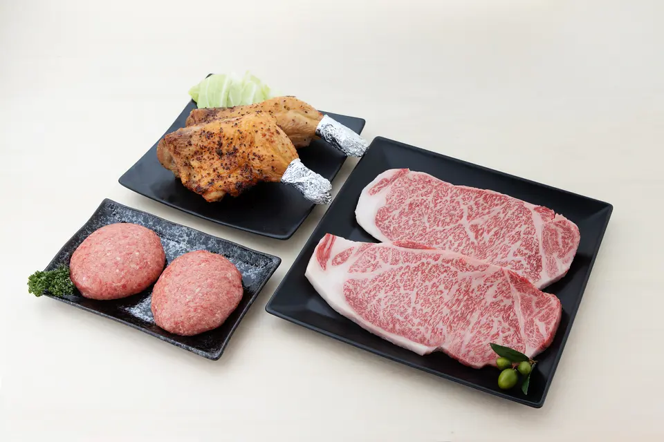 オリーブ牛ロースステーキセット  2人前_0