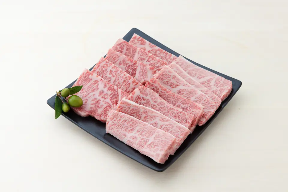 オリーブ牛ロース・カルピ 焼肉セット  2人前_1