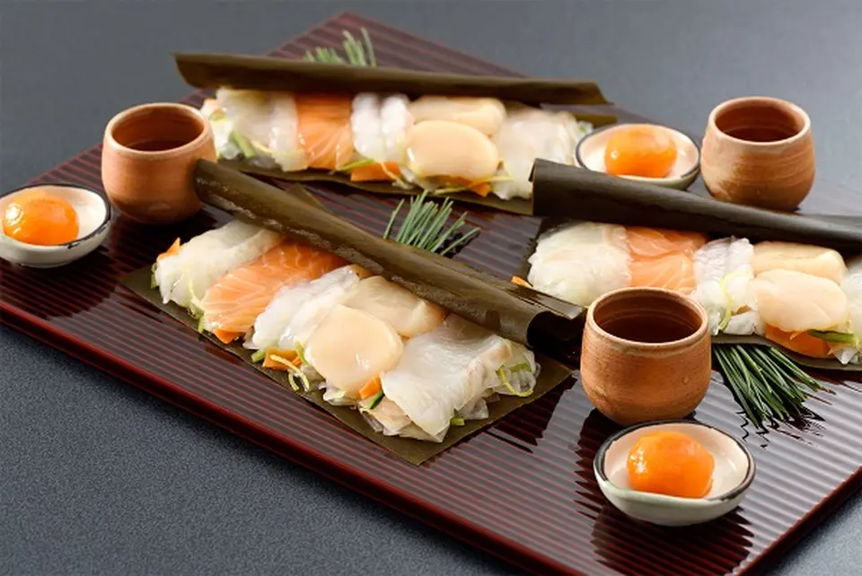 料亭の昆布〆- 漁味（いさりみ） -_1