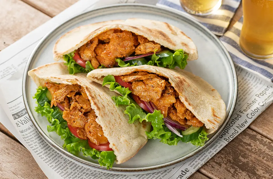 冷凍チキンケバブサンド4食セット_0