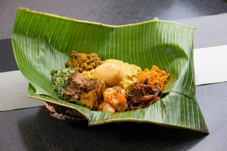 【2個セット】バナナの葉に包まれたランプライス_0