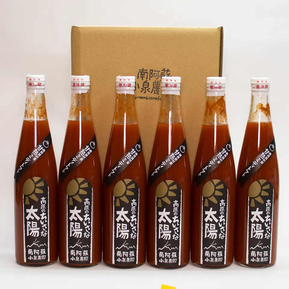 甘熟ミディトマト100%ジュース（6本セット）_0