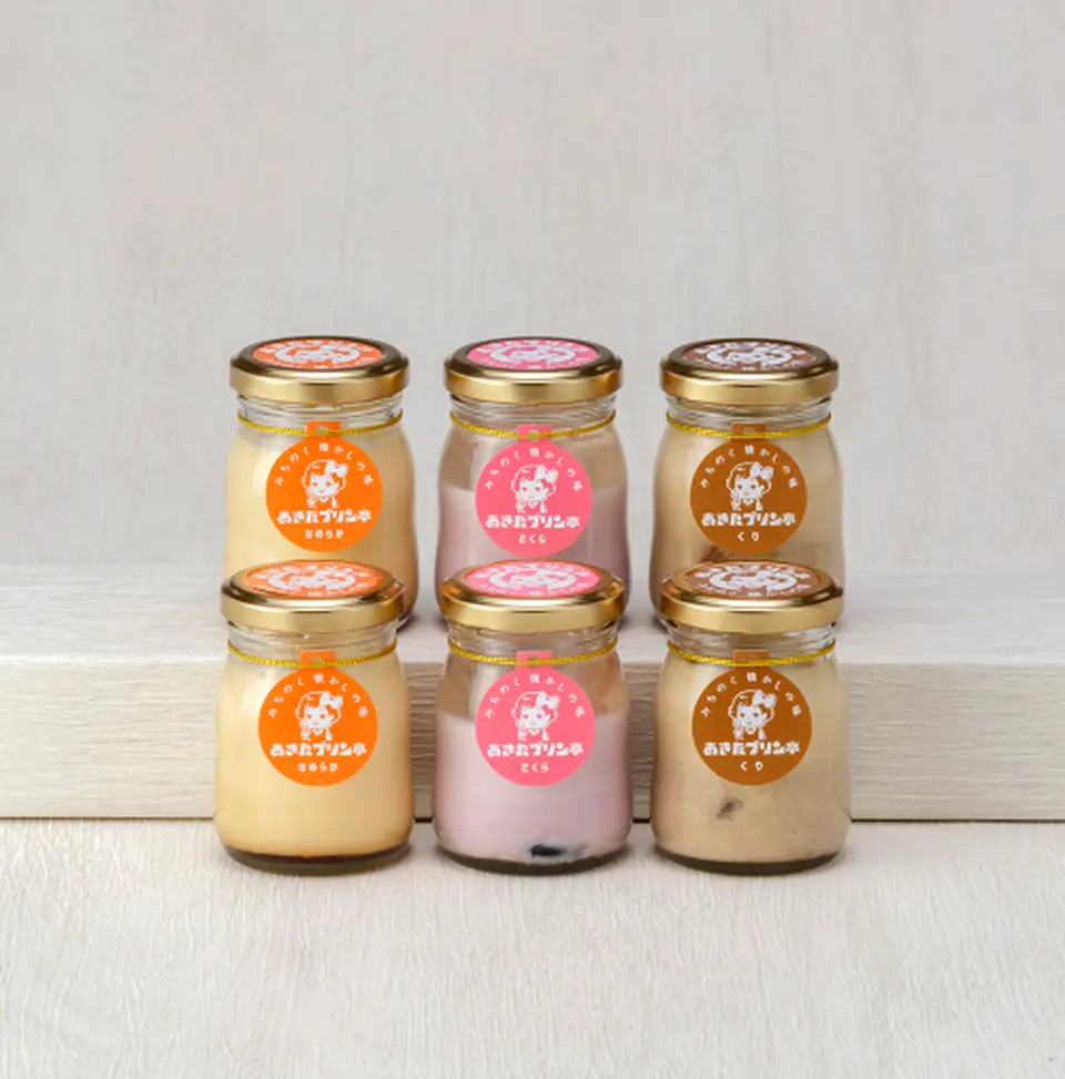 みちのくセット6個入（プリン）_0