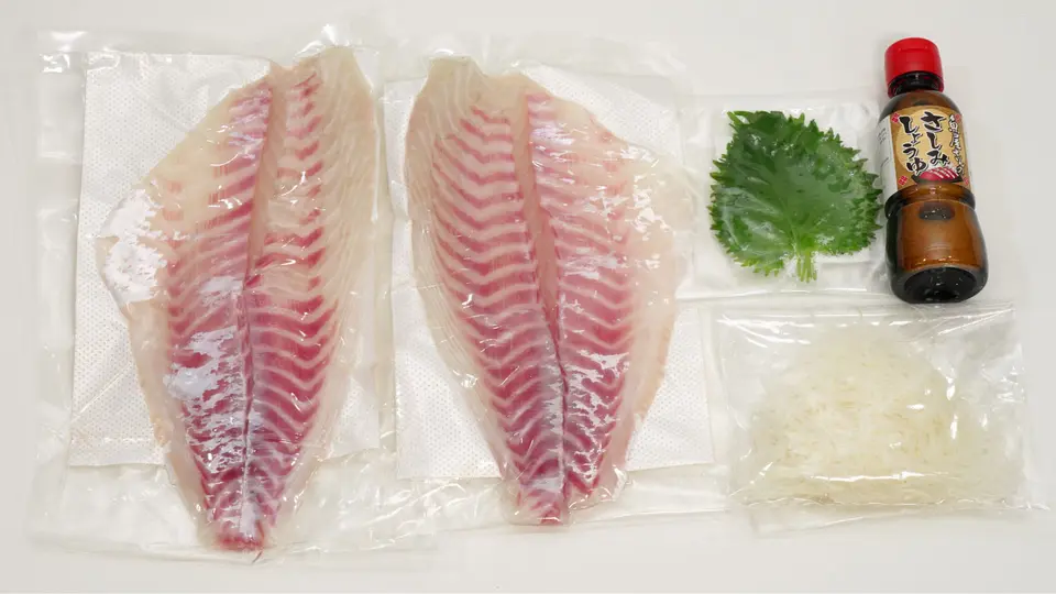 【高知県宿毛市産】龍馬鯛（タイ）1尾分　2冊（約450g）_0