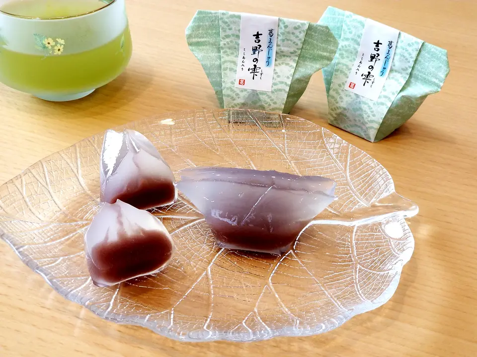 葛まんじゅう 吉野の雫  ８個入り_0