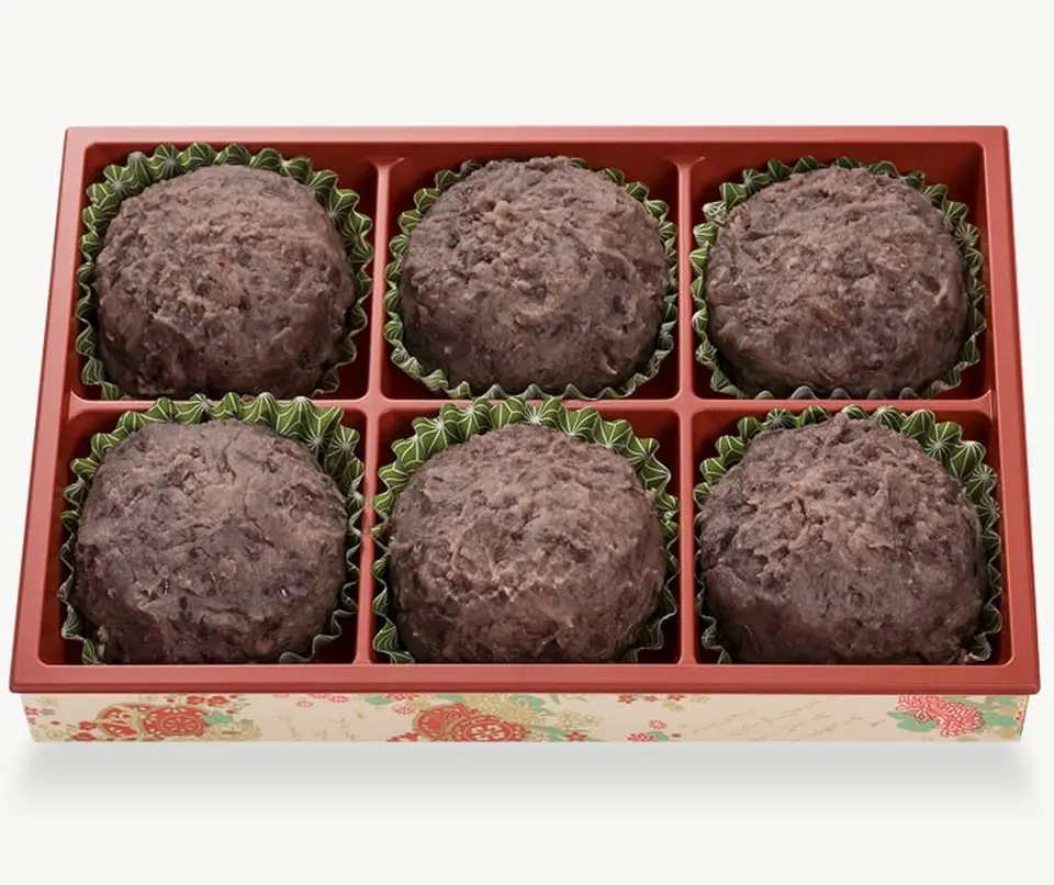 飛騨高山おはぎ つぶあん6個セット_1