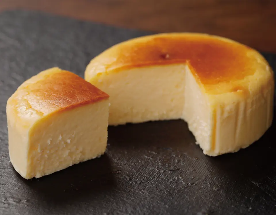 武蔵野茶房　特製焼チーズケーキ【わっぱ入】set_0