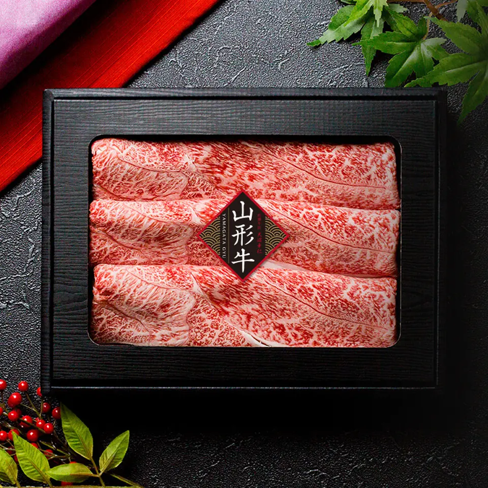 山形牛すきやき極上肩300g_0