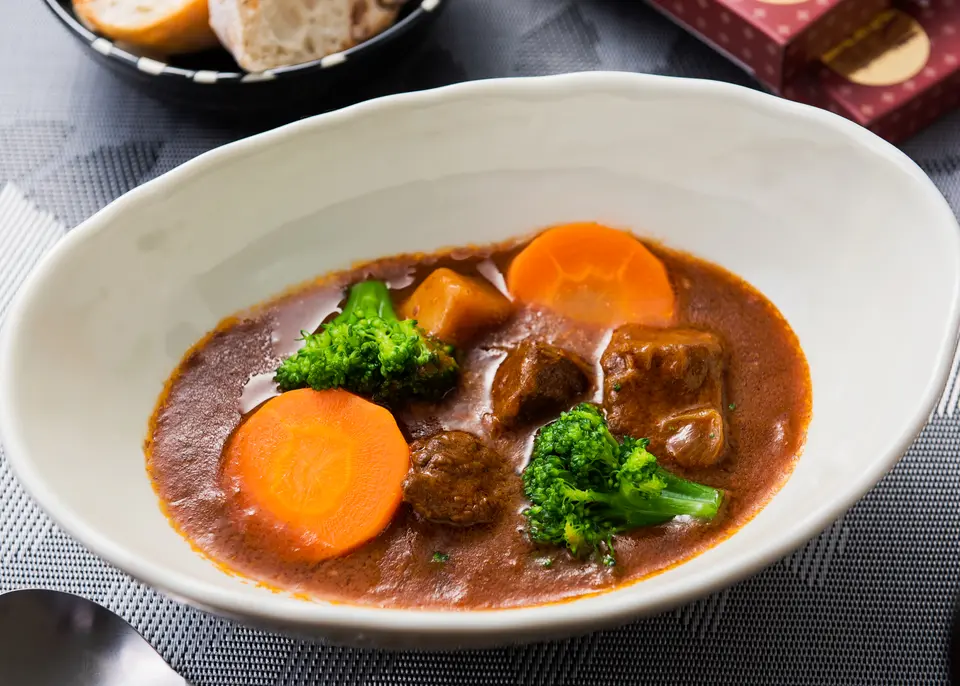 黒毛姫牛モモ肉×赤ワイン煮_0