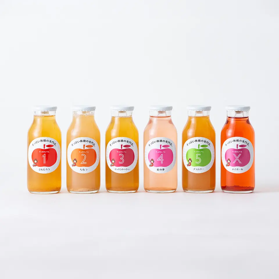 飲み比べが楽しいりんごジュース6本セット_2