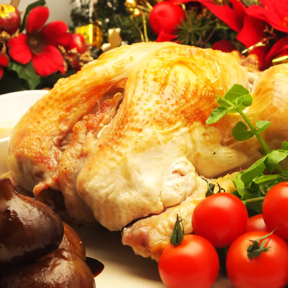 ベビーターキー（七面鳥）1羽 （丸・中抜）2kg_2