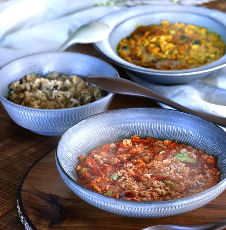 オートミールごはん 3種類6袋セット_0