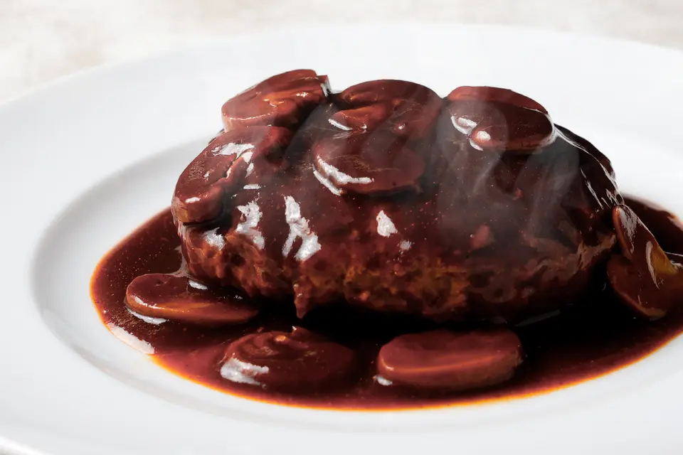 俺のフレンチ　デミグラスソースハンバーグ（1個）_0