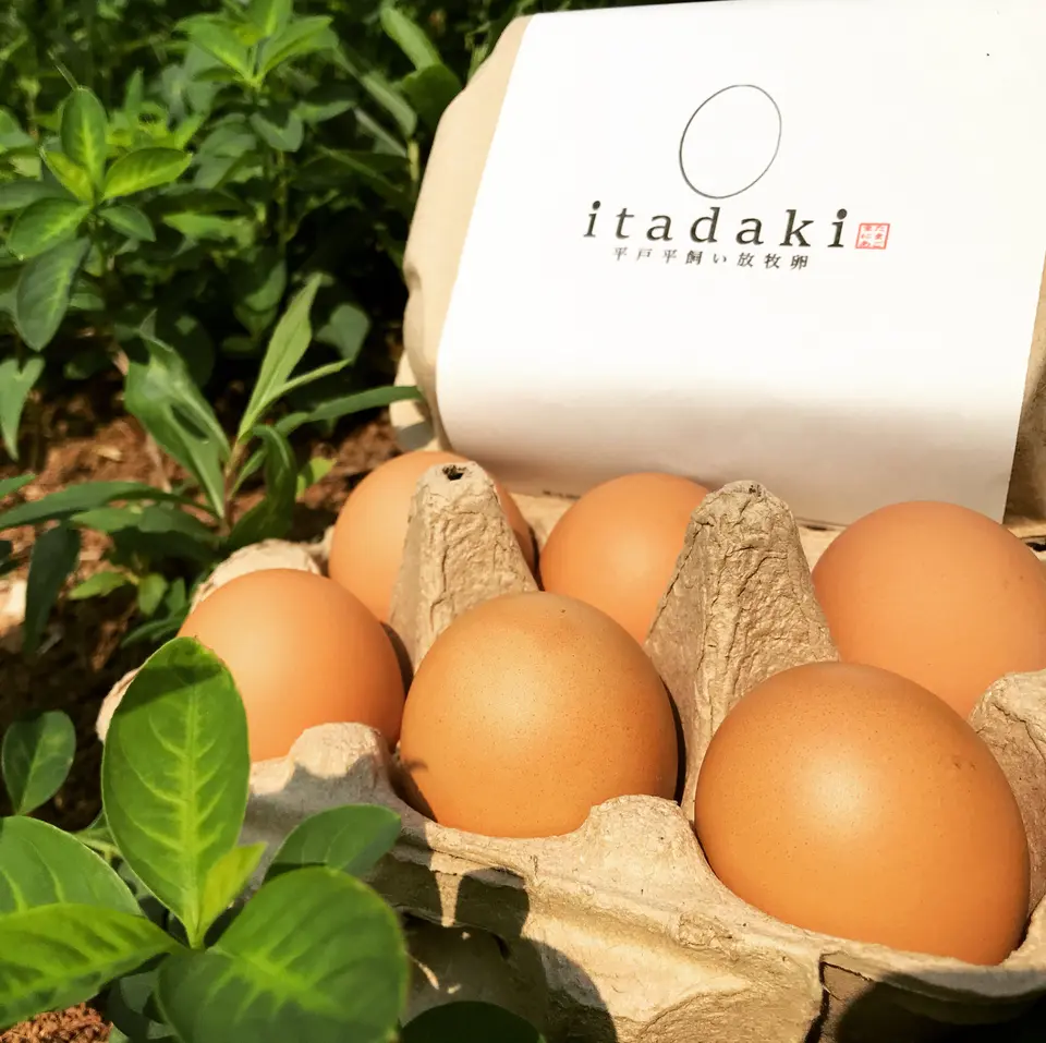 平飼い放牧卵 itadaki (24個）_0