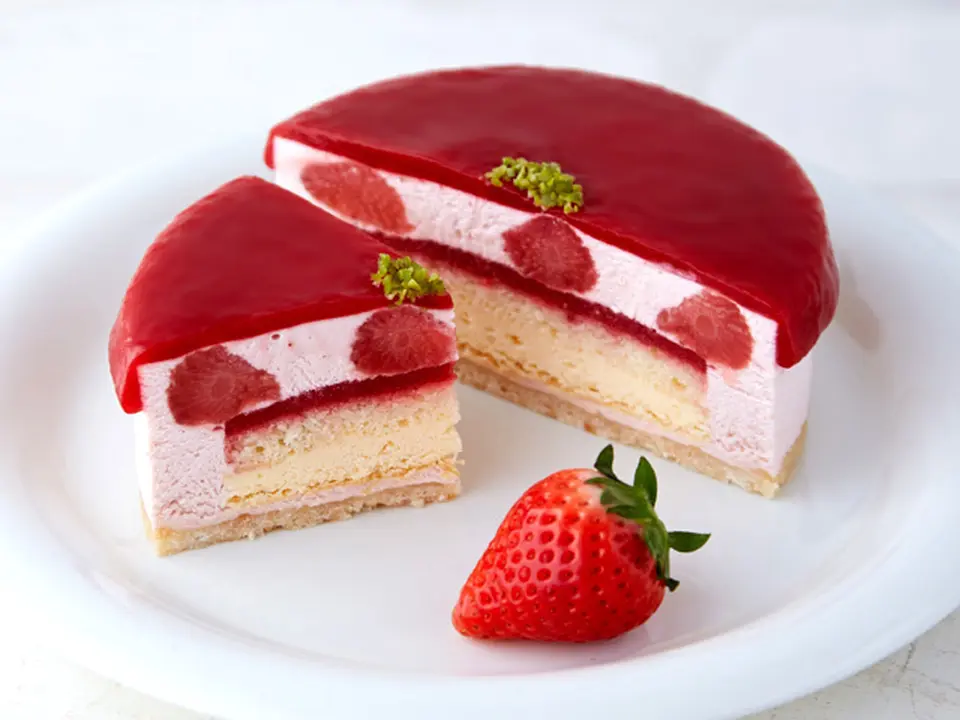 【完熟いちごチーズケーキ】宝石フロマージュ_0