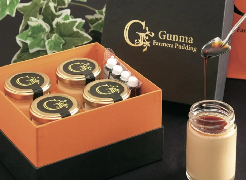セレンディップ「群馬ファーマーズプリン 選べる プレミアムセット 4個