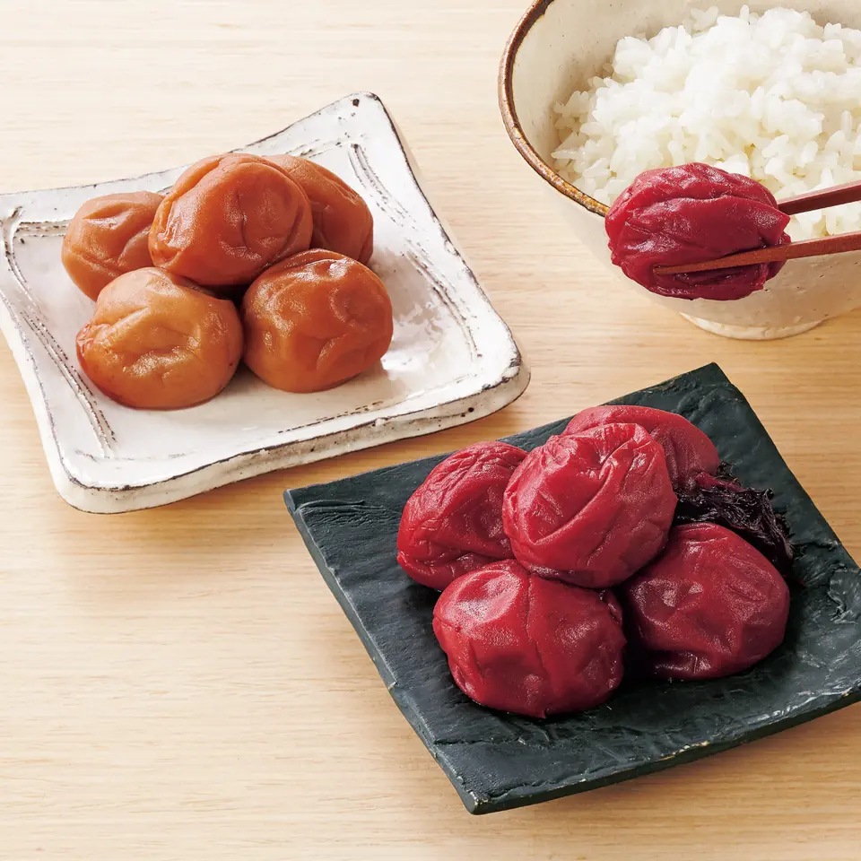 〈食彩倶楽部〉有機栽培の梅干し_0