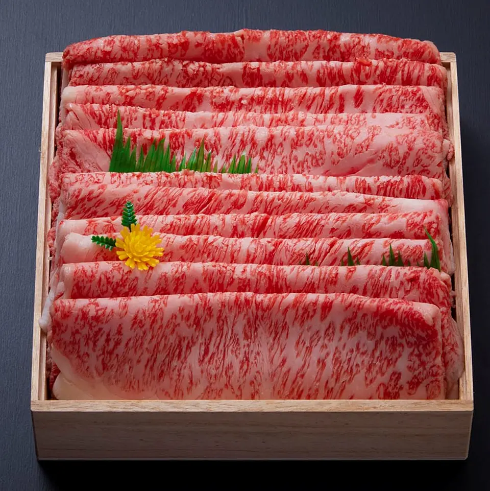 鹿児島黒牛 A5ランク しゃぶしゃぶ・すき焼き用（ロース）600g_0