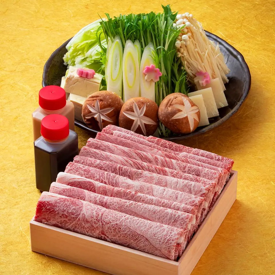 松阪牛しゃぶしゃぶセット A5 特選霜降り（ウデ・ミスジ）3人前_0