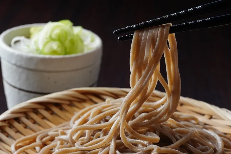 手打ち生そば4人前+薬味3種+鴨つけ汁セット_0