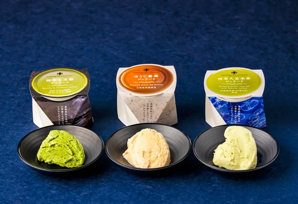 ジェラート6個入セット（抹茶＆玉露／ほうじ番茶／抹茶入玄米茶）×2個_0