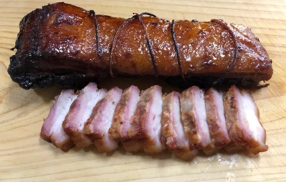 【豚バラ肉】焼豚1本_0