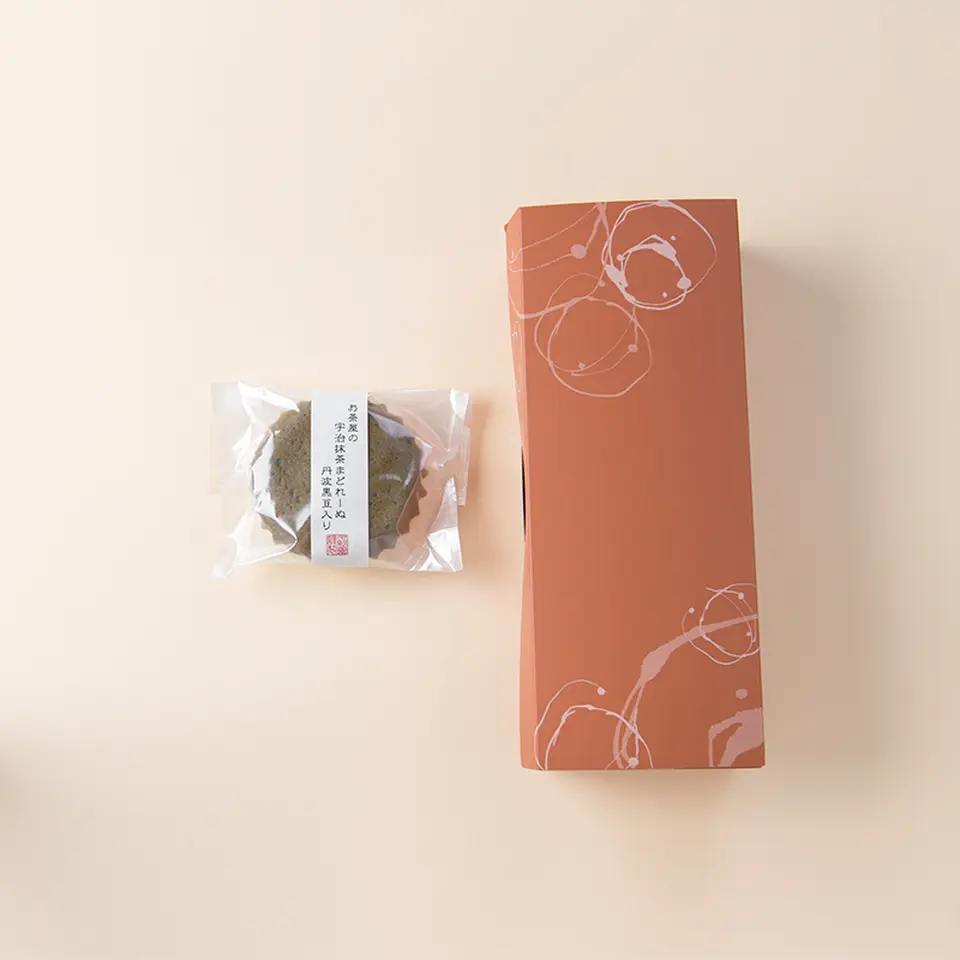 宇治抹茶まどれーぬ 丹波黒豆入り 5個入り_1