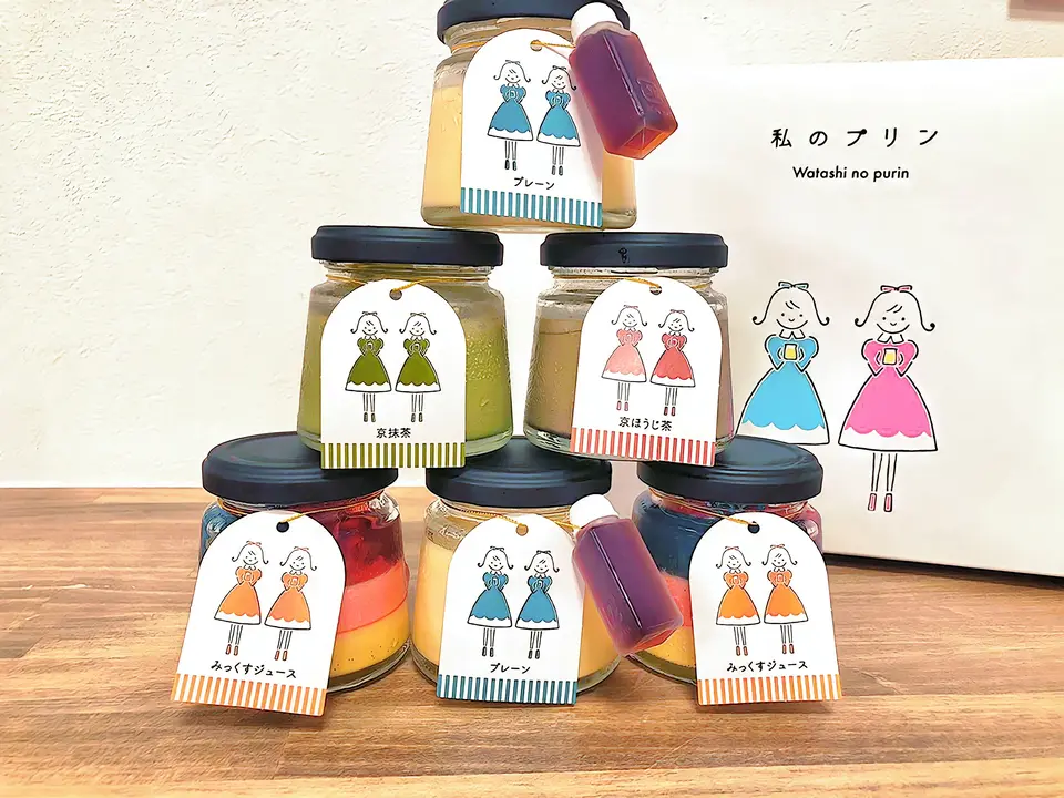 私のプリン手土産セット_0