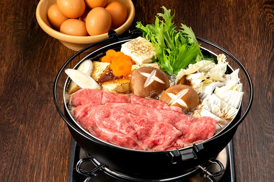 佐賀牛A5雌牛すき焼き サーロイン 500g 割り下付_1