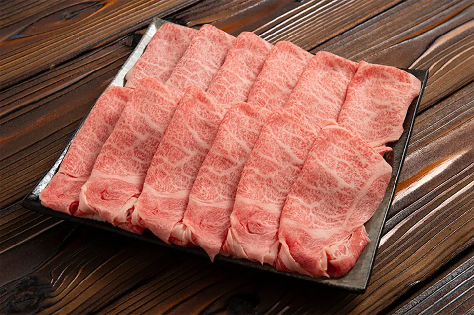 佐賀牛A5雌牛すき焼き サーロイン 500g 割り下付_2