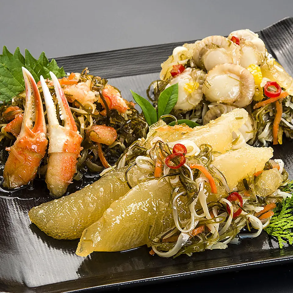 本場「函館発 海鮮松前漬」3種 1.5kg_0