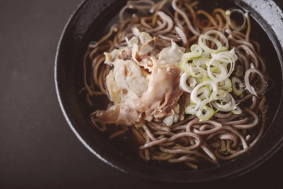 かほく冷たい肉そば  冷蔵4人前_0