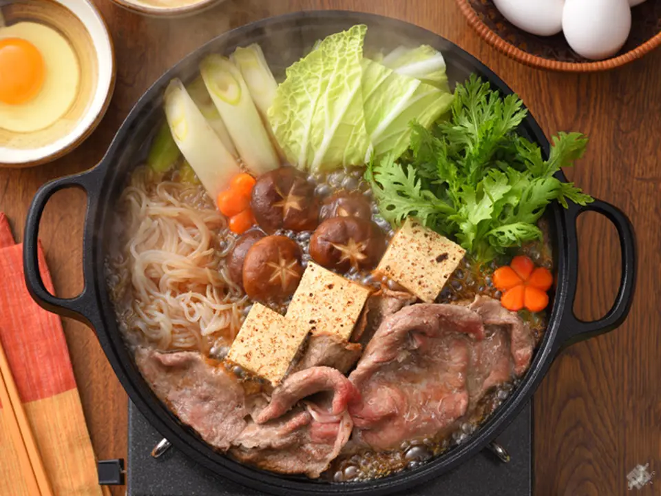 生産牧場直送!上州ふるさと若牛すき焼き（肩肉）_0